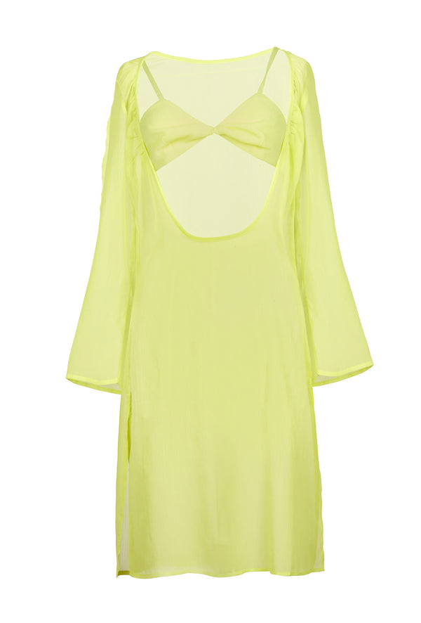 שמלת קופיפי צבע ירוק - KOH PHI PHI DRESS COLOR GREEN