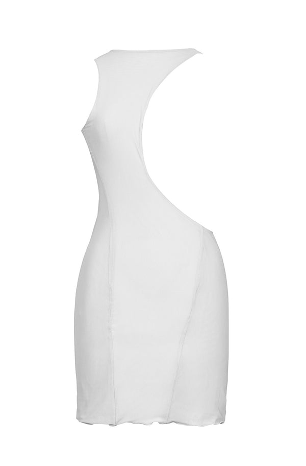 שמלת זנזיבר צבע לבן -ZANZIBAR DRESS COLOR WHITE